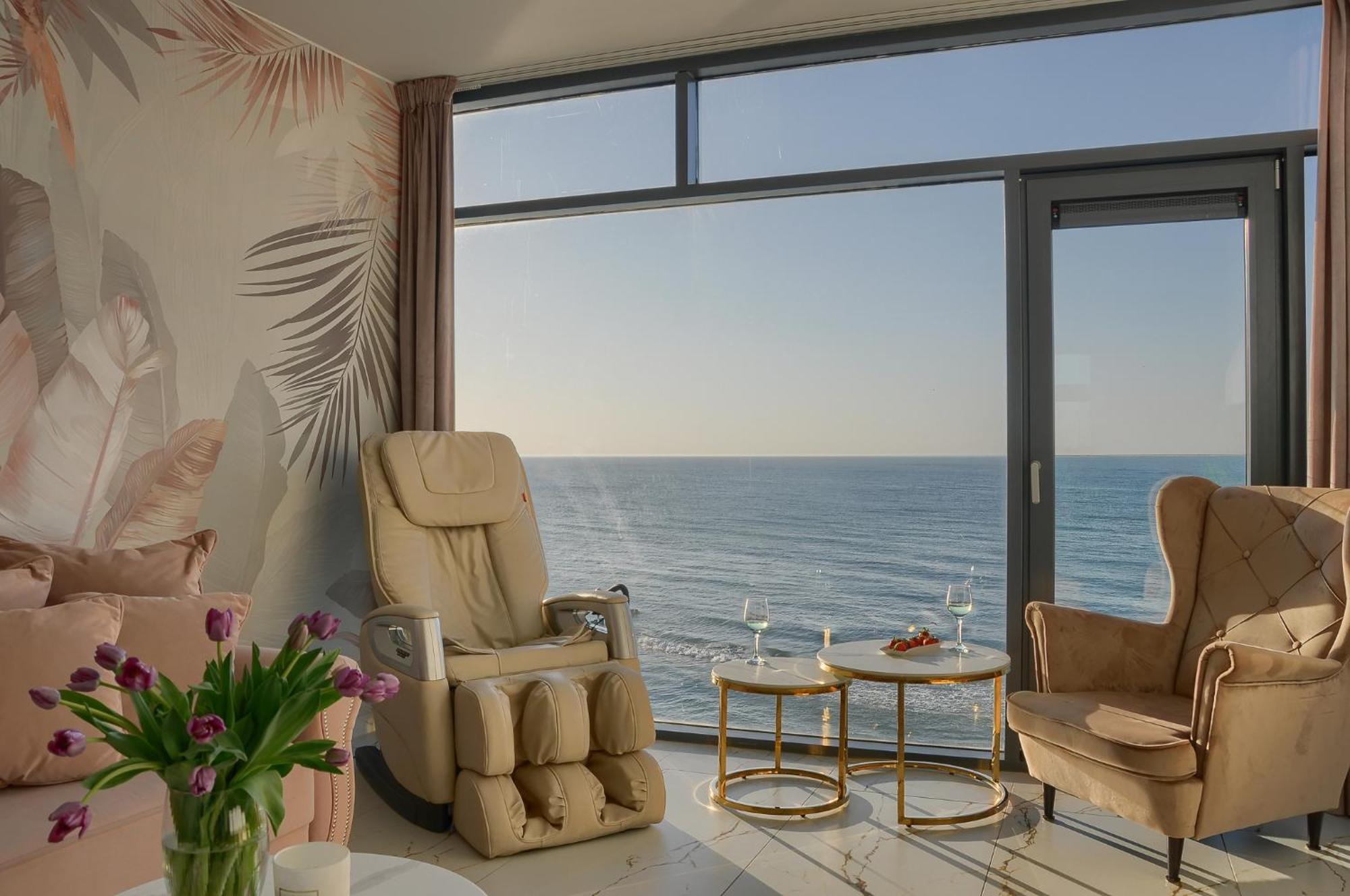 Apartament Nadmorski Luksus - Boulevard Ustronie Morskie Ngoại thất bức ảnh