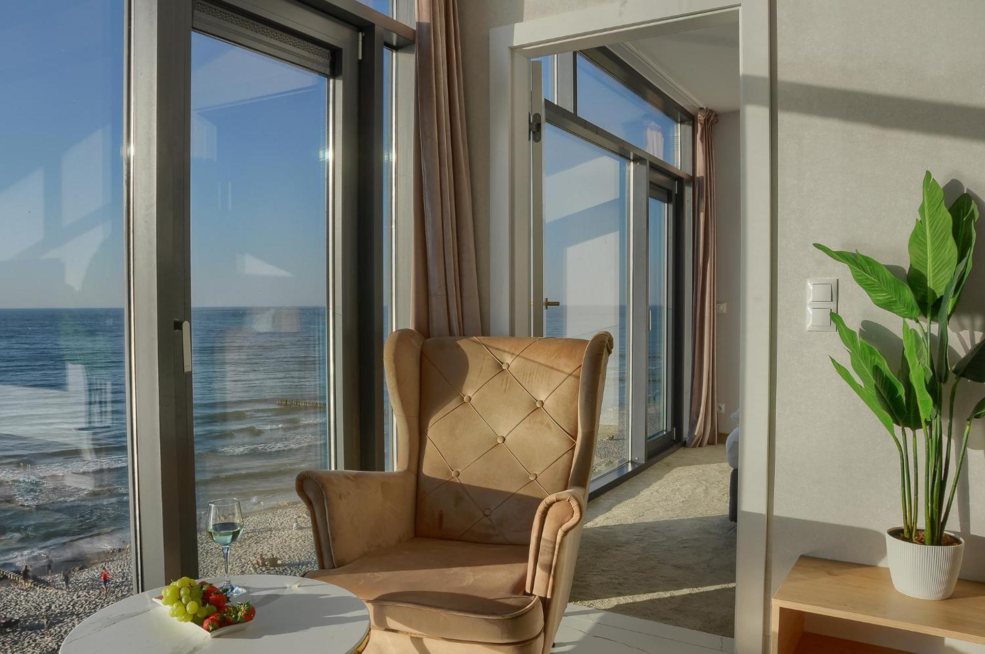 Apartament Nadmorski Luksus - Boulevard Ustronie Morskie Ngoại thất bức ảnh